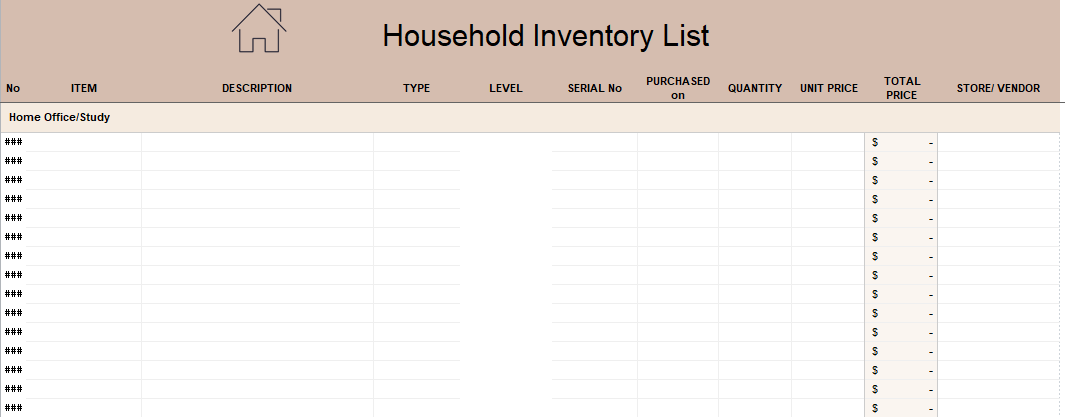 rental business manager warehouse
